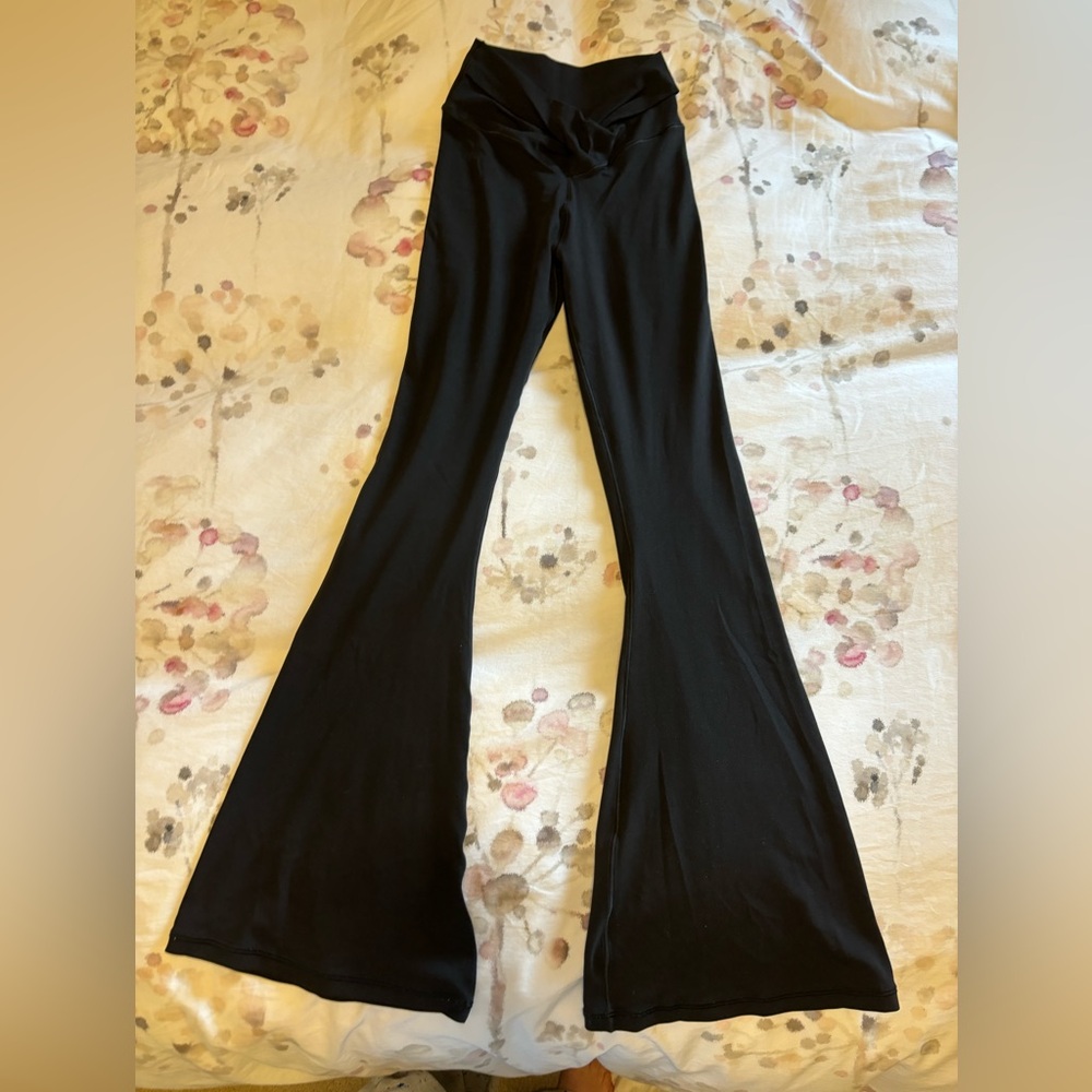Aerie Black Flare Leggings